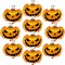 Scary Halloween Pumpkin Foil Balloons -Large 30 Inch(Orange Pumpkins)